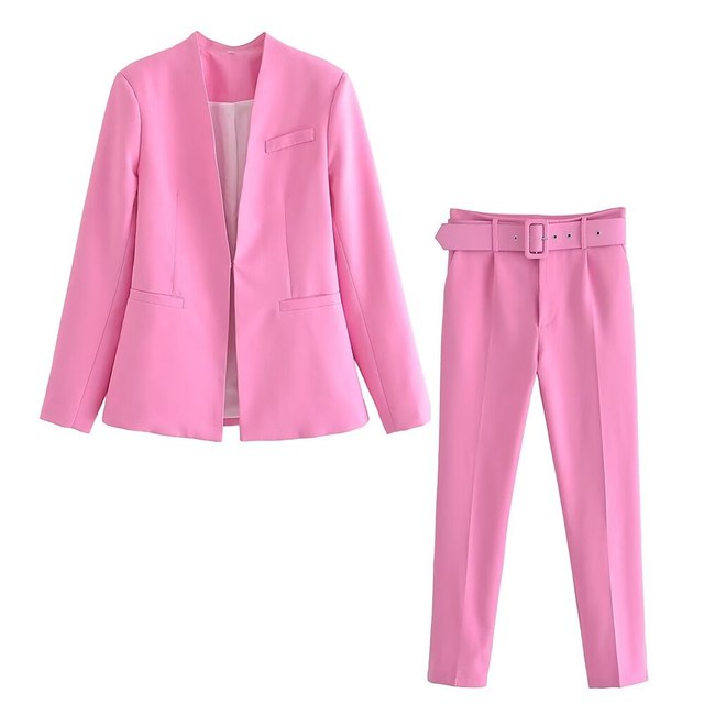 Ella™ | Tweedelige Dames Set: Blazer en Pantalon