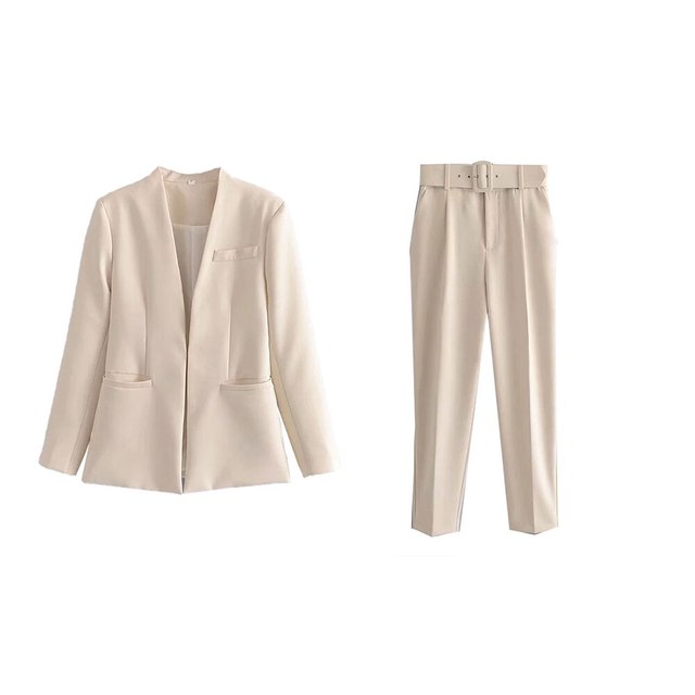 Ella™ | Tweedelige Dames Set: Blazer en Pantalon