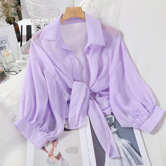 Dori™  | Casual chiffon blouse