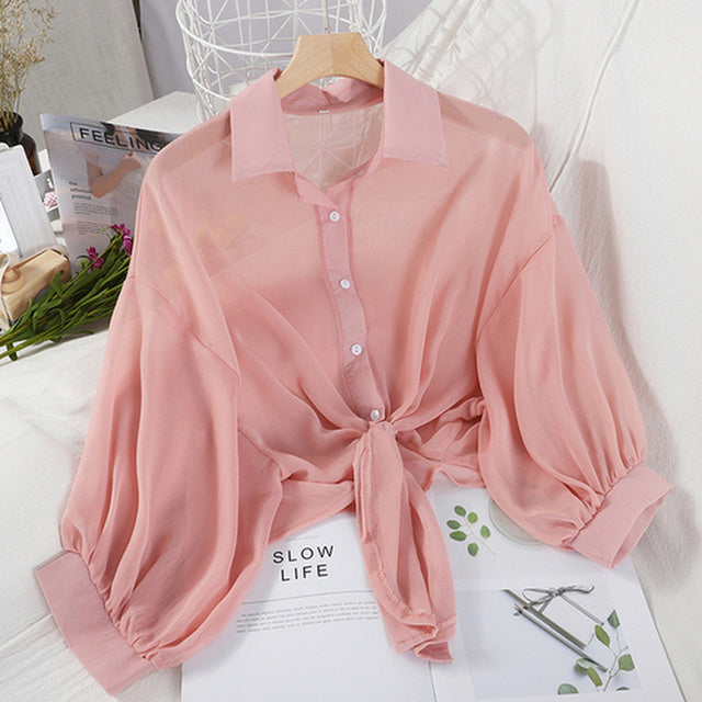 Dori™  | Casual chiffon blouse