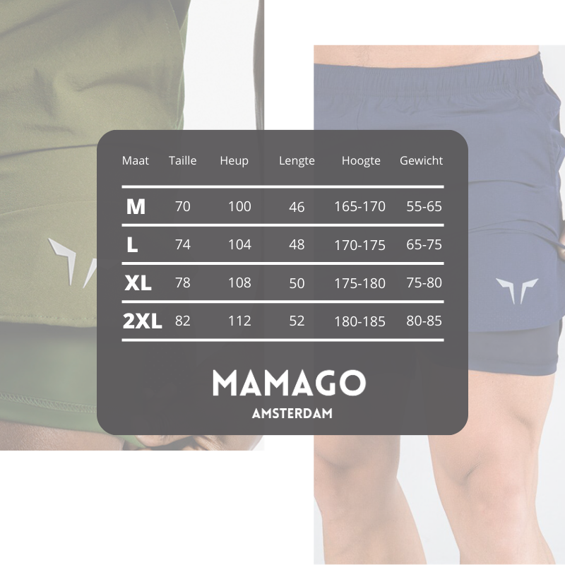 UltimateFit™ Dual Short | Zwart