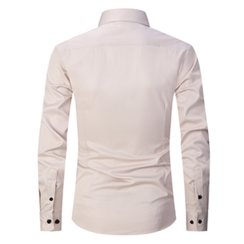 Roger™ | Ademend en Stretchbare Anti-Kreuk Blouse