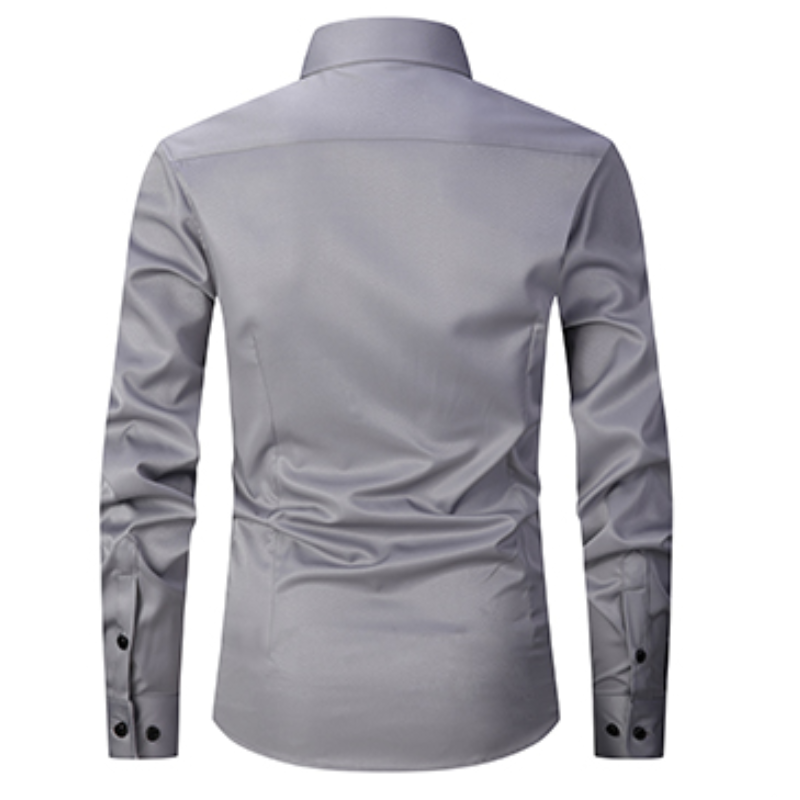 Roger™ | Ademend en Stretchbare Anti-Kreuk Blouse