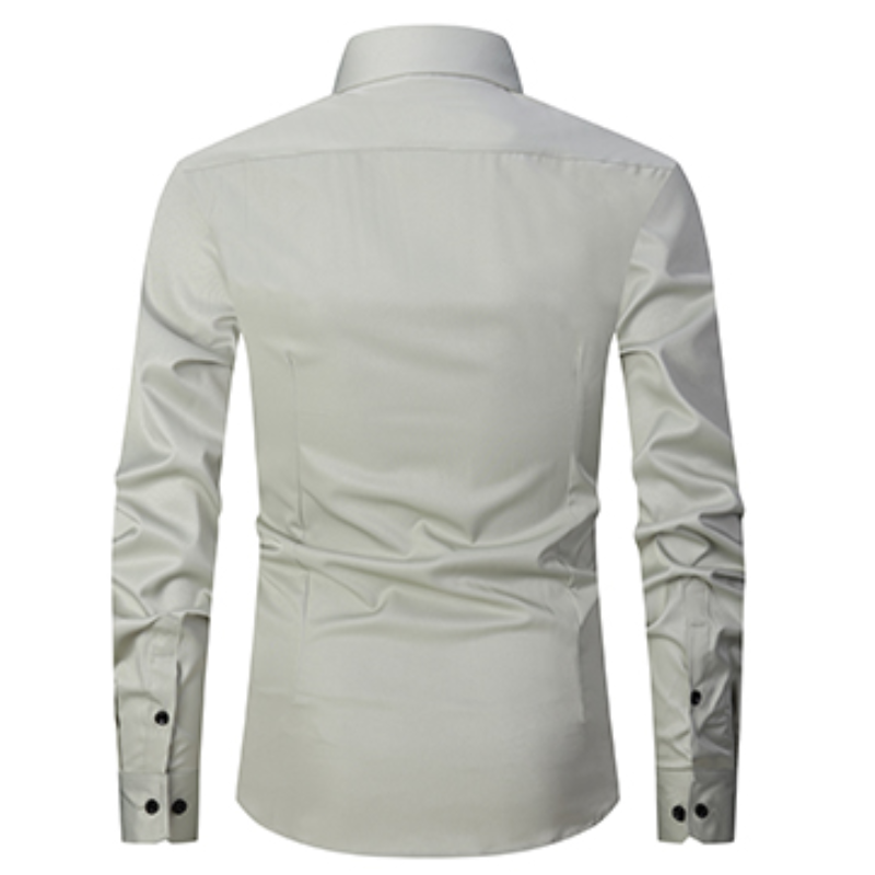 Roger™ | Ademend en Stretchbare Anti-Kreuk Blouse