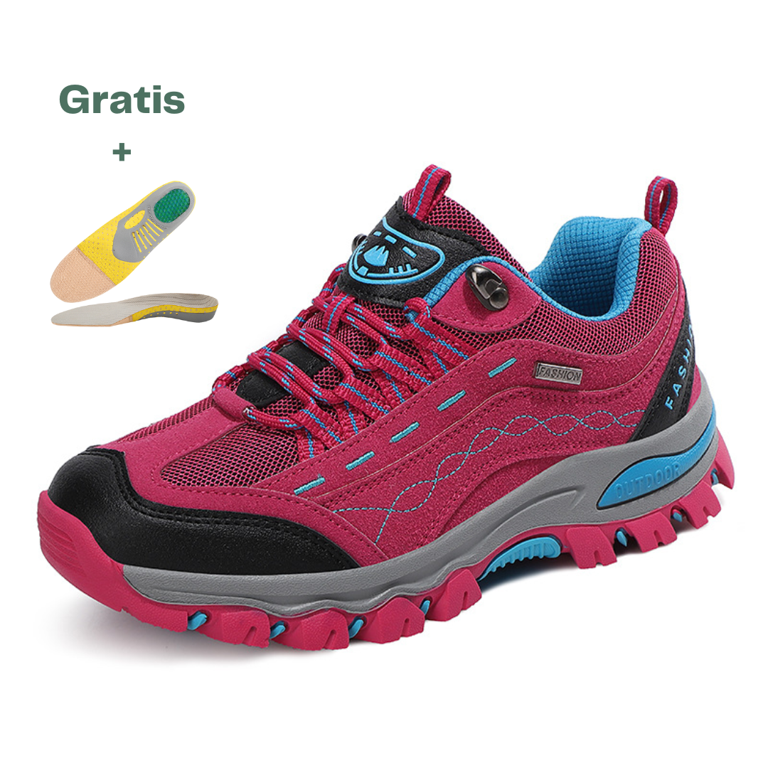 ERGOHikingVrouwen™ - Ergonomische outdoor- en wandelschoen, waterdicht + gratis inlegzolen