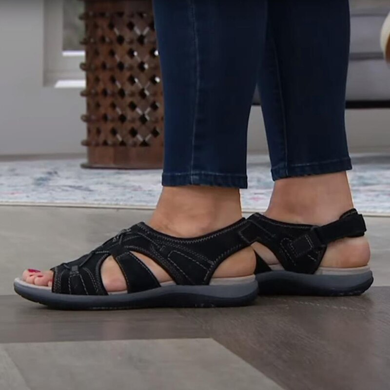 Orthopedische schoenen™ - steun voor dames en zachte, verstelbare sandalen